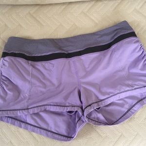 Super cute purple lululemon shorts!!